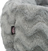 TRIXIE Hundebett Vital Loki – Orthopädisch mit Memory Foam 100 × 70 cm grau