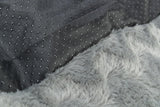 TRIXIE Hundebett Vital Loki – Orthopädisch mit Memory Foam 100 × 70 cm grau