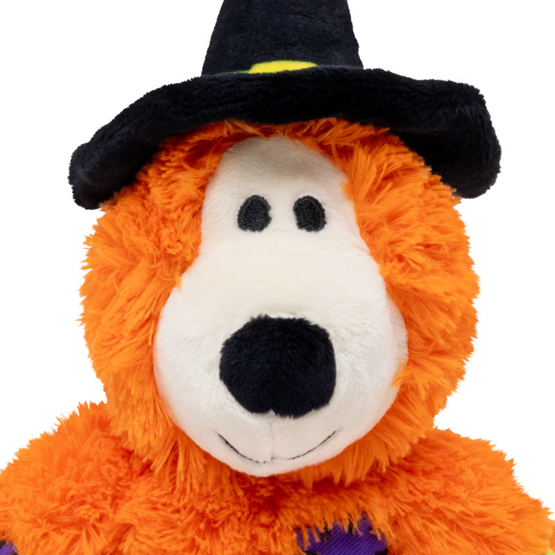 KONG Halloween Wild Knots Hexenbär – Hundespielzeug mit Knotenseil Größe S/M