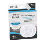 Zeus Oasis Trinkbrunnen für Hunde 3L oder 6L Volumen – Ersatzfilter 2er Pack